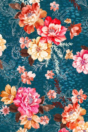 满版华亿平台印花华亿平台图片