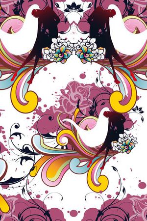 神仙女郎印花华亿平台图片