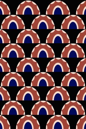 波普田园印花华亿平台图片