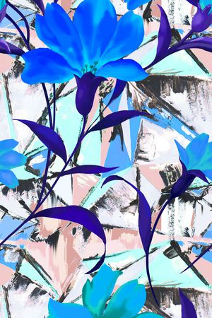 流行时尚印花华亿平台图片