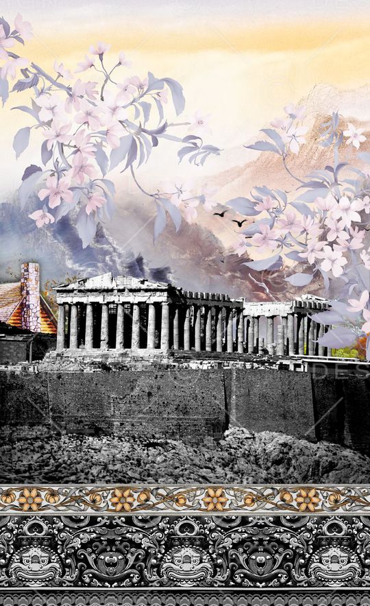 潮流时尚印花华亿平台图片