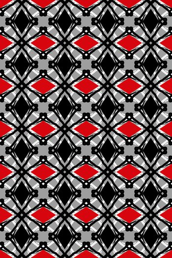 521837-几何条纹菱形格子撞色男装秋冬衬衫毛