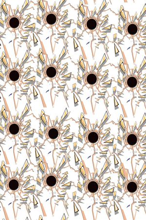 抽象印花华亿平台图片