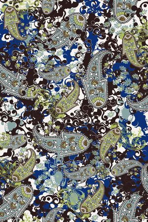 传统 民族印花华亿平台图片