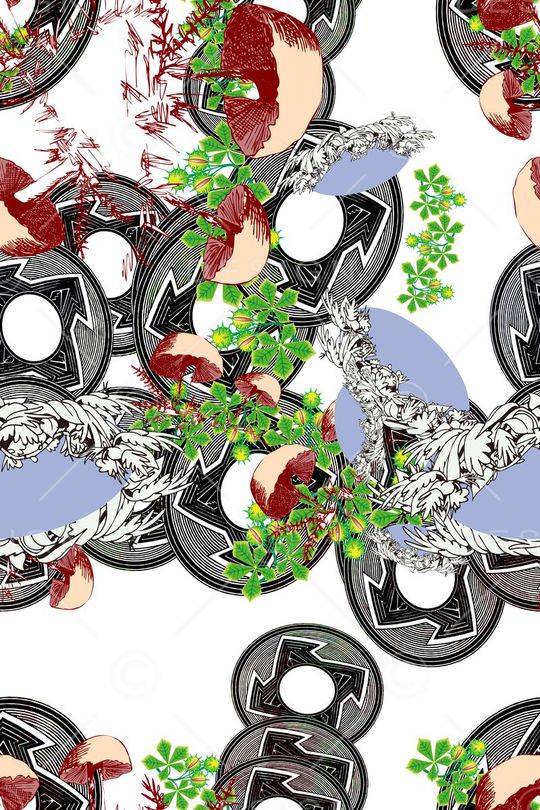 几何印花华亿平台图片