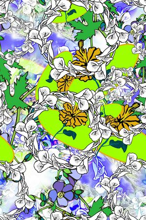 小清新印花华亿平台图片