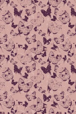 复古印花华亿平台图片