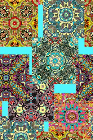 几何印花华亿平台图片