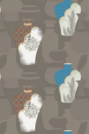 传统中国风 民族印花华亿平台图片