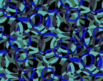 522086-圆环几何斑驳迷彩