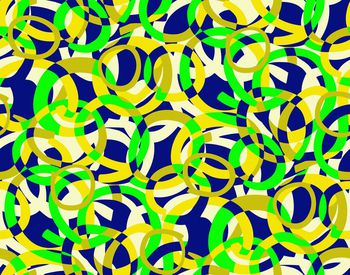 522087-圆环几何斑驳迷彩