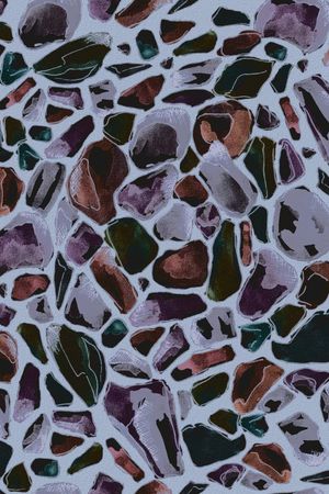 复古印花华亿平台图片