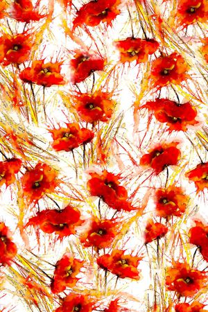 水彩印花华亿平台图片