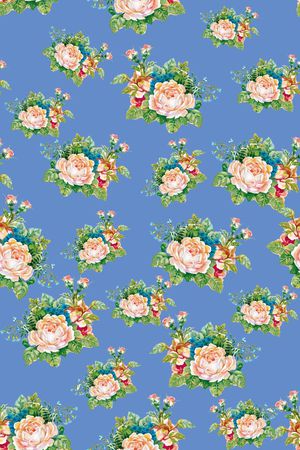 写实油画印花华亿平台图片