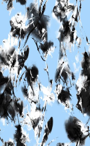 522126-欧美流行时尚简洁花卉 女装连衣裙