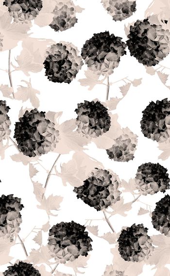 522128-欧美流行时尚简洁花卉 女装连衣裙