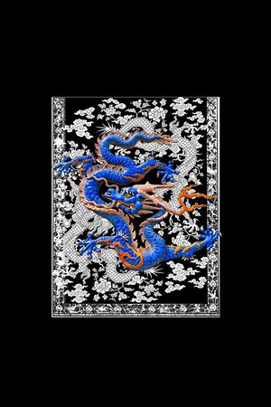 潮流时尚印花华亿平台图片