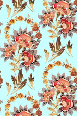 民族 传统印花华亿平台图片