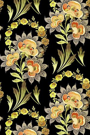 民族 传统印花华亿平台图片