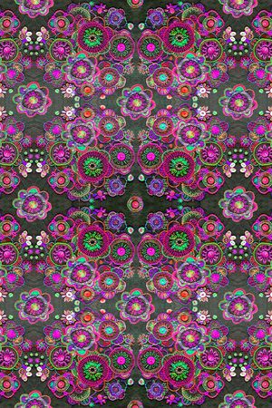 民族 传统印花华亿平台图片