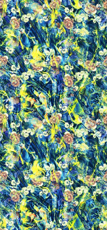 522280-地质矿石大理石图案小花满地组合