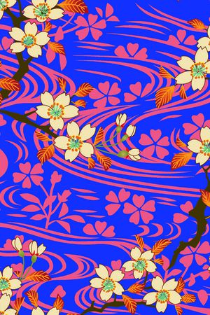 中国风印花华亿平台图片