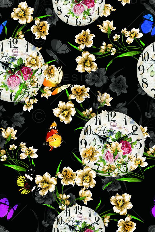 复古宫廷风印花华亿平台图片