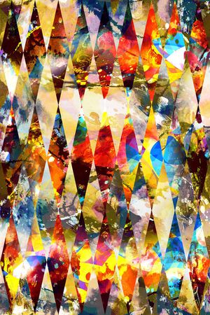 几何印花华亿平台图片