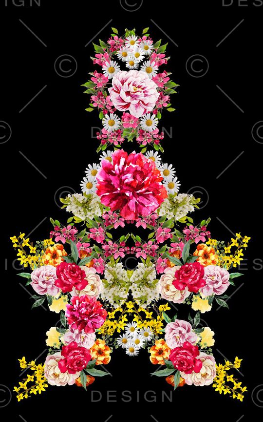 服装设计印花华亿平台图片