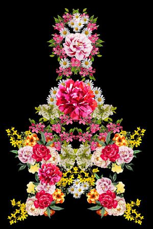 服装设计印花华亿平台图片