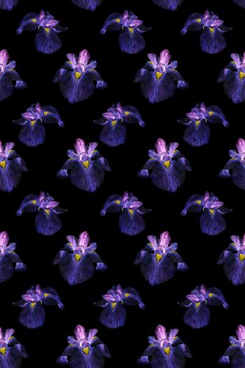 522508-写意水彩花卉兰花秋冬女装半身裙华亿平台