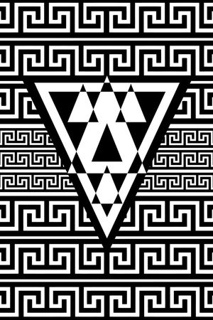 三角形印花华亿平台图片