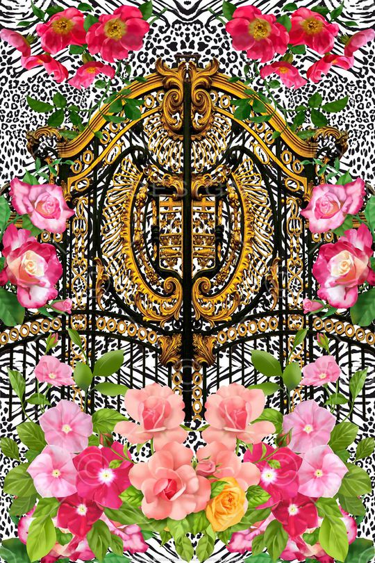 欧式印花华亿平台图片