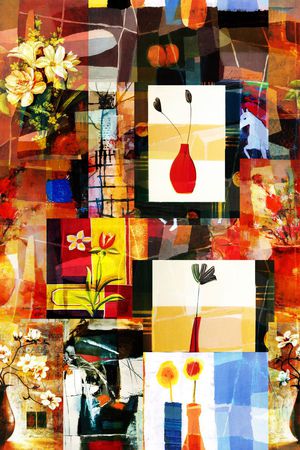 复古印花华亿平台图片