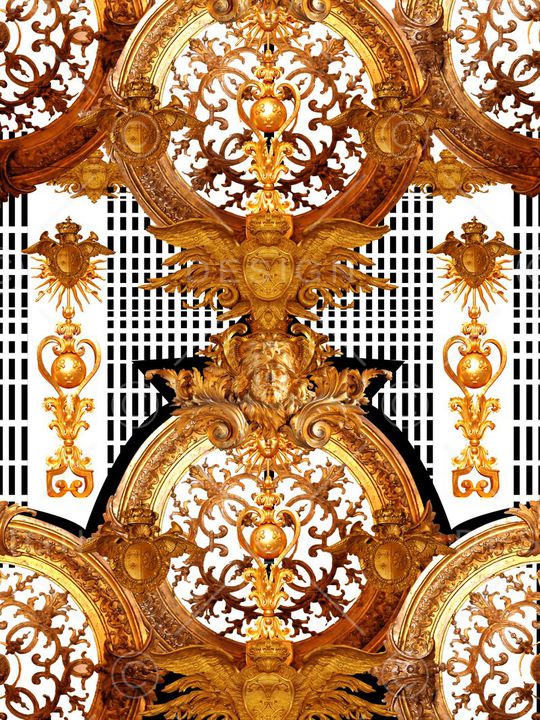 Versace印花华亿平台图片