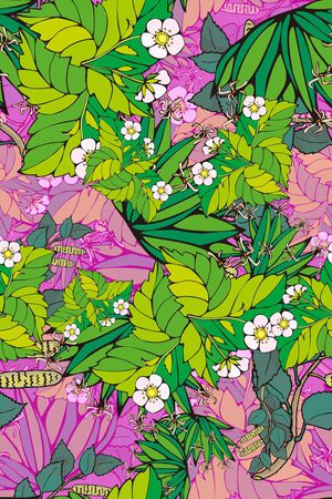 田园风印花华亿平台图片