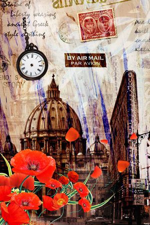 抽象印花华亿平台图片