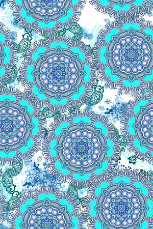 MAX-中国风印花华亿平台图片