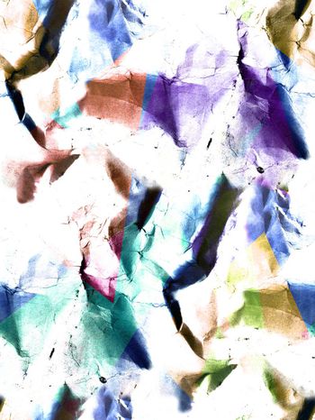 522685-抽象 多彩纸纹 组合 服装 家纺沙