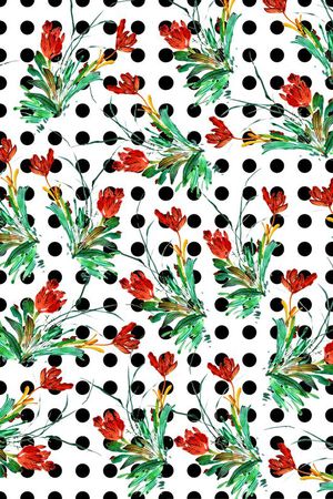 波点花印花华亿平台图片