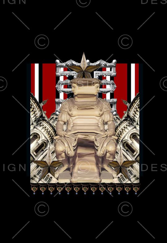 立体3D雕塑印花华亿平台图片