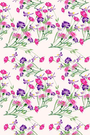 花簇印花华亿平台图片