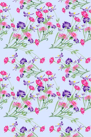 花簇印花华亿平台图片