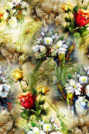 油画印花华亿平台图片