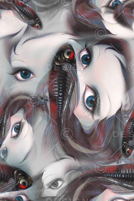 抽象印花华亿平台图片