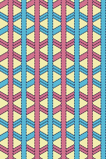 522883-时尚大牌几何3D方块线条