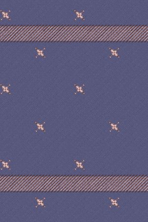 休闲几何印花华亿平台图片