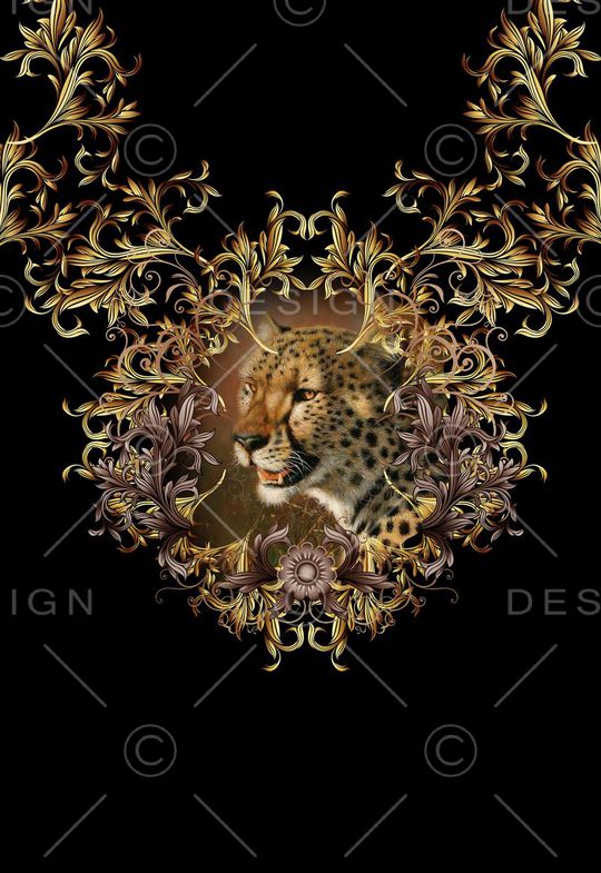 潮流时尚印花华亿平台图片