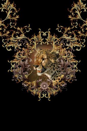 潮流时尚印花华亿平台图片