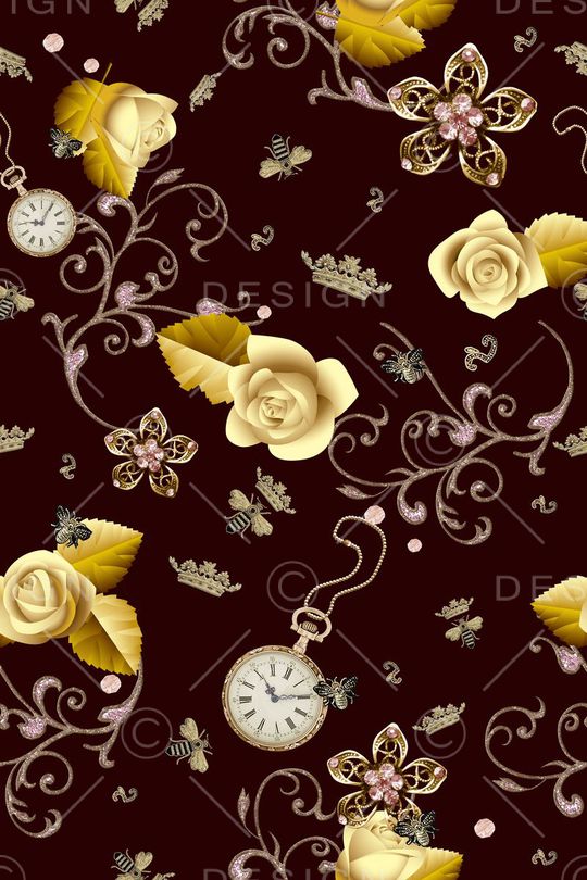 欧美复古印花华亿平台图片